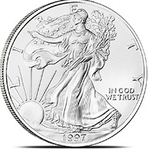 1997 American Silver Eagle