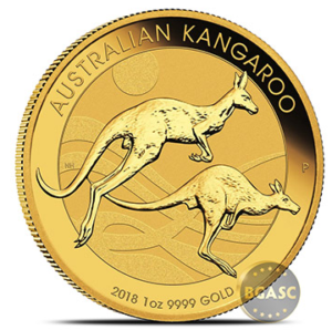 2018 1 ounce Perth Mint Gold Kangaroo