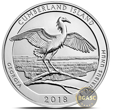 2018 Cumberland Island America The Beautiful Coin