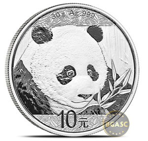 Chinese 30g silver panda 2018