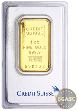 Gold Bar Credit suisse
