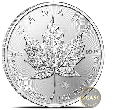 Platinum canadian Maple leaf