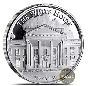 Trump round reverse 2 ounce size