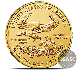 one tenth ounce american gold e