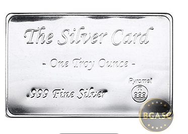 the silver card