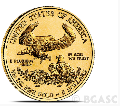 1-10 oz american gold eagle bgasc