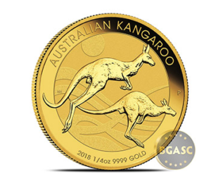 2018 1/4 Perth Mint Gold Kangaroo