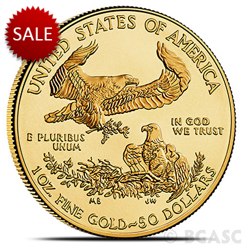 American Gold Eagle reverse
