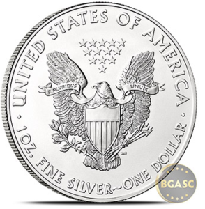 American Silver Eagle reverse 2018