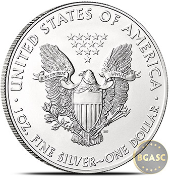 American Silver Eagle reverse 2018