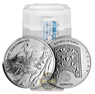 Chiwoo Cheonwang silver rounds front and back roll