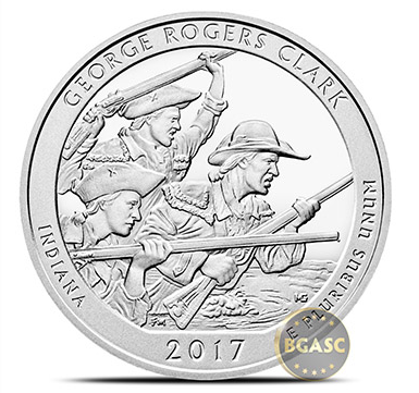 George Rogers Clark ATB coin 2017