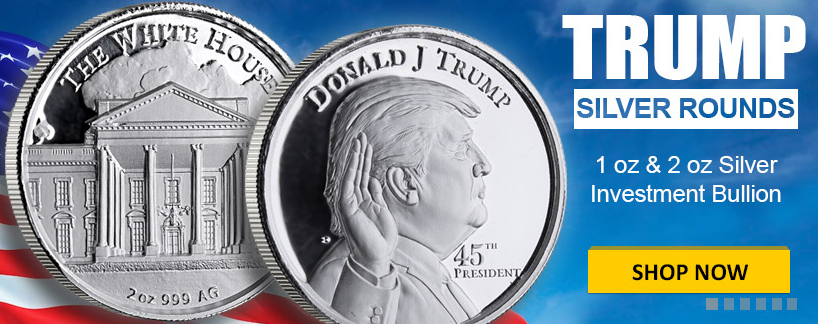 Trump Banner for one ounce and two Ounes