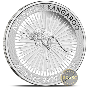 Perth Mint Australian silver kangaroo image